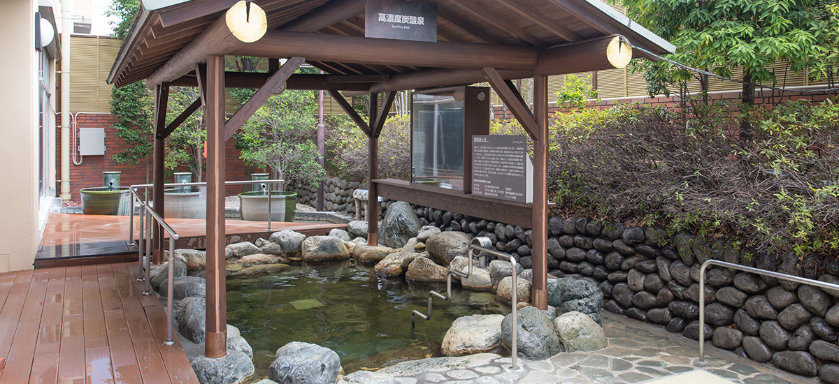 露天風呂 山梨 スパ 温泉 日帰り 宿泊 スパランドホテル内藤