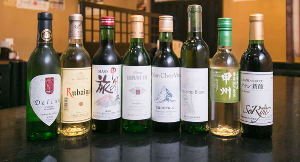 山梨県のワインと日本酒