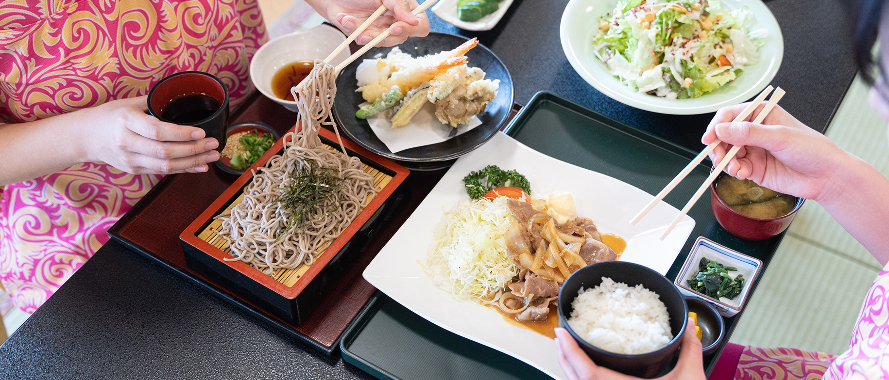 お食事処 山梨 スパ 温泉 日帰り 宿泊 スパランドホテル内藤