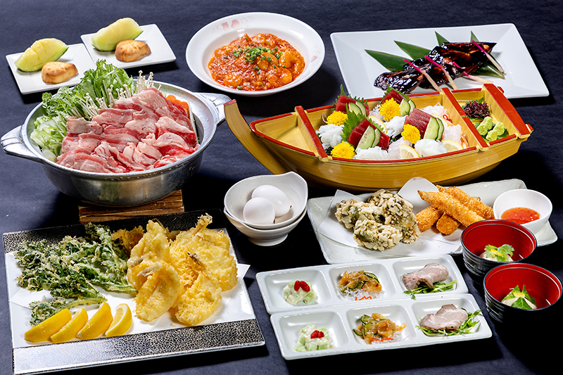 スパランドホテル内藤宴会メニュー